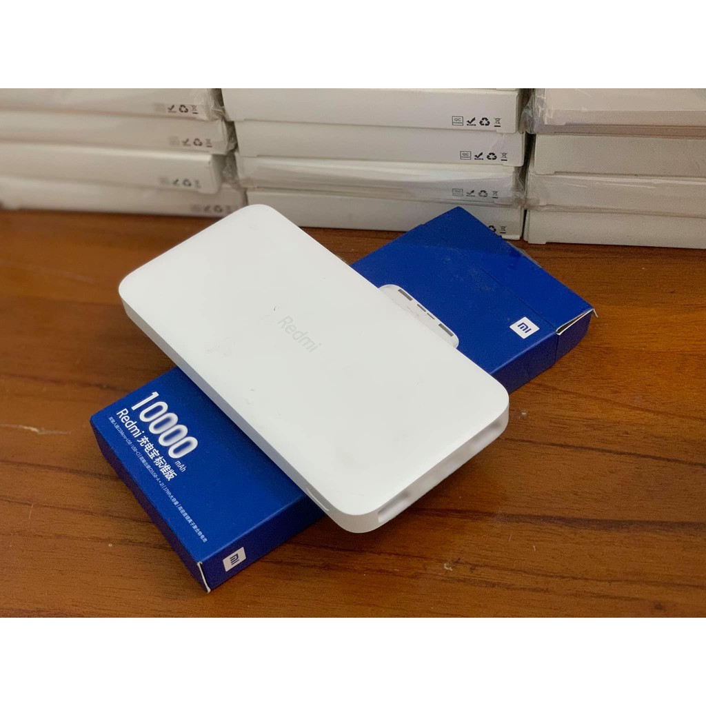 SẠC DỰ PHÒNG 10.000MAH XIAOMI REDMI – HỖ TRỢ SẠC CÙNG LÚC 2 THIẾT BỊ