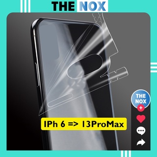 Miếng Dán PPF IPhone Trong Suốt Bóng Full Viền Từ IPh 6 Đến 13ProMax [The Nox]