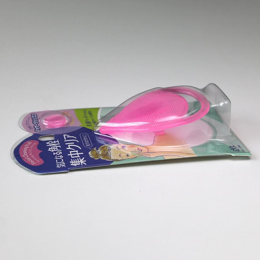 [Hàng mới về] Bàn chải tẩy trang làm sạch da mặt tẩy mụn đầu đen bằng gel silicone
