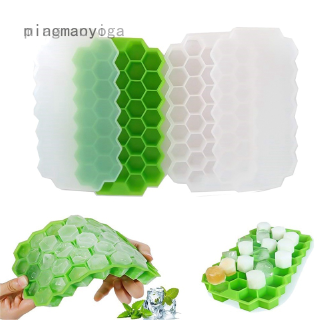 Khay làm đá viên 37 ô hình tổ ong