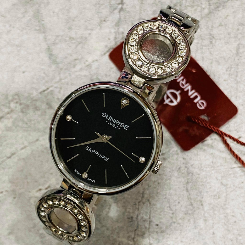 Đồng hồ Sunrise nữ chính hãng Nhật Bản L9958.AA.D.D - kính saphire chống trầy - bảo