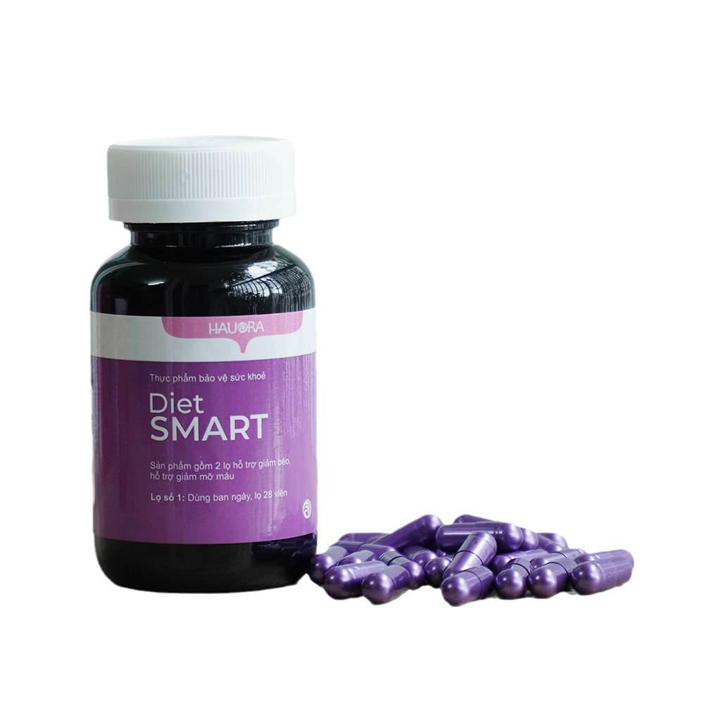 WooHop Bộ Đôi Sản Phẩm Giảm Cân DIET SMART hỗ trợ giảm 4-6kg trong vòng 14 ngày HAUORA