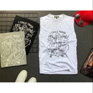 Áo thun ba lỗ nam cực mát