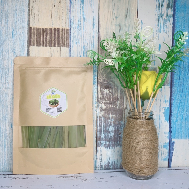 Lá dứa sấy lạnh pha trà, làm bánh, gia vị, nấu xôi | Bột Natural