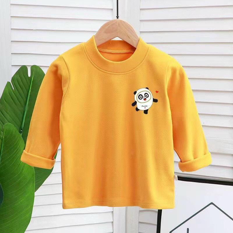 Áo giữ nhiệt chất liệu nỉ nhung dày dặn cho bé yêu size 80-140
