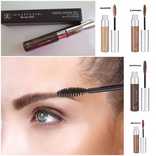 Anastasia - Gel chải định hình lông mày - Anastasia Beverly Hills Tinted Brow Gel 9g