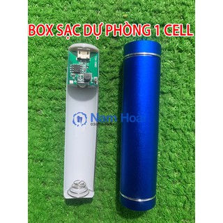 Box sạc dự phòng 1 cell (Nhắn tin shop màu quý khách yêu cầu)