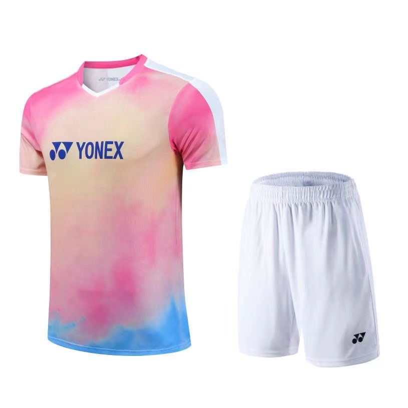 Áo Thun Cầu Lông Yonex Thoáng Khí Mau Khô Phong Cách Hàn Quốc Cho Nam Nữ