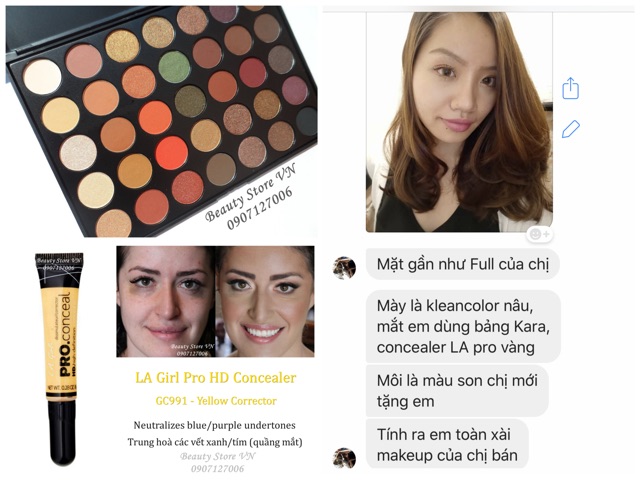 Che Khuyết điểm LA Girl Pro Conceal HD High Definition Concealer Chính Hãng | BigBuy360 - bigbuy360.vn