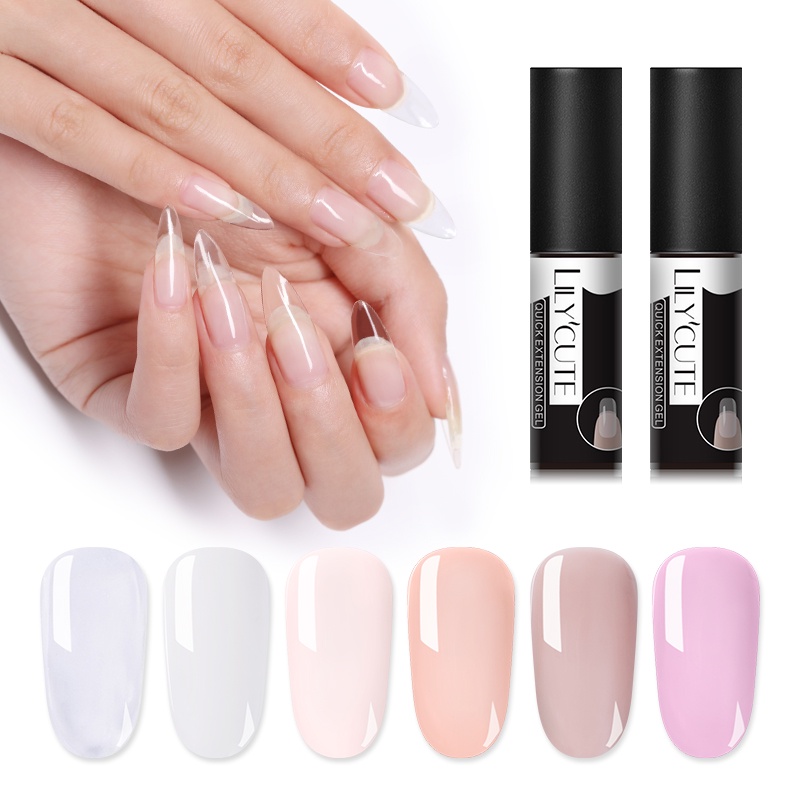 Gel Nối Dài Móng Tay 6 Màu Dễ Thương