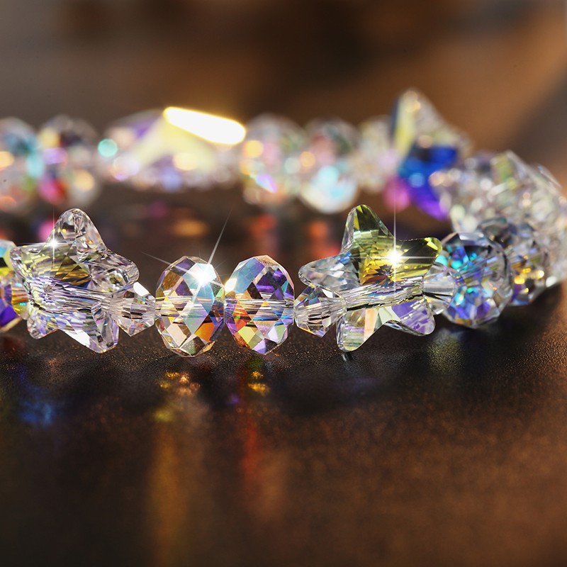 Vòng tay pha lê swarovski cao cấp ngôi sao  - popanda