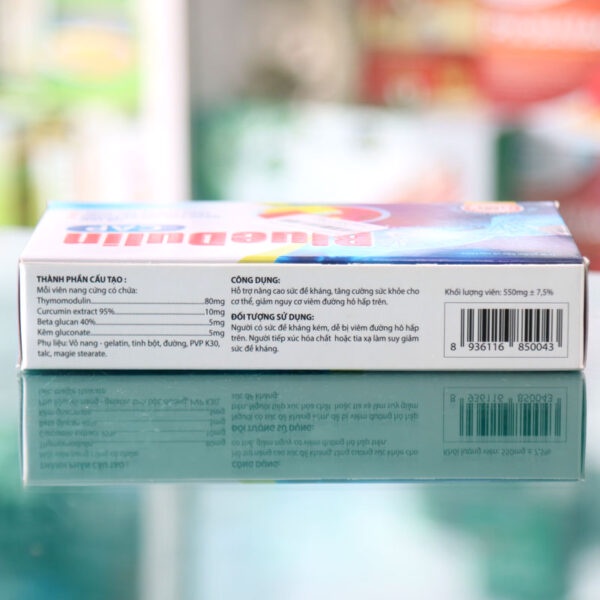 BlueDulin CAP, hỗ trợ làm giảm nguy cơ mắc các bệnh về đường hô hấp.
