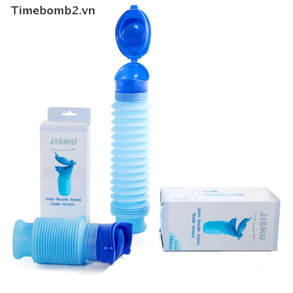 Bình Đựng Nước Tiểu 750ml Chất Lượng Cao Cho Nam Nữ Khi Đi Du Lịch / Cắm Trại / Trên Xe Hơi