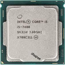 CPU intel I5 - 7500+7400 Tray không box+tản