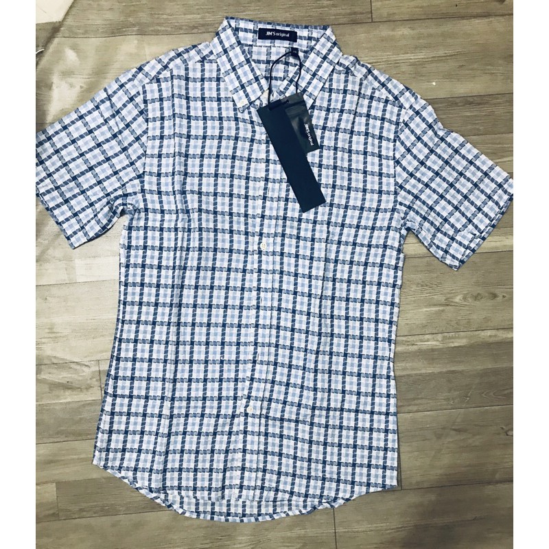 Áo sơ mi nam tay ngắn xuất dư | BigBuy360 - bigbuy360.vn
