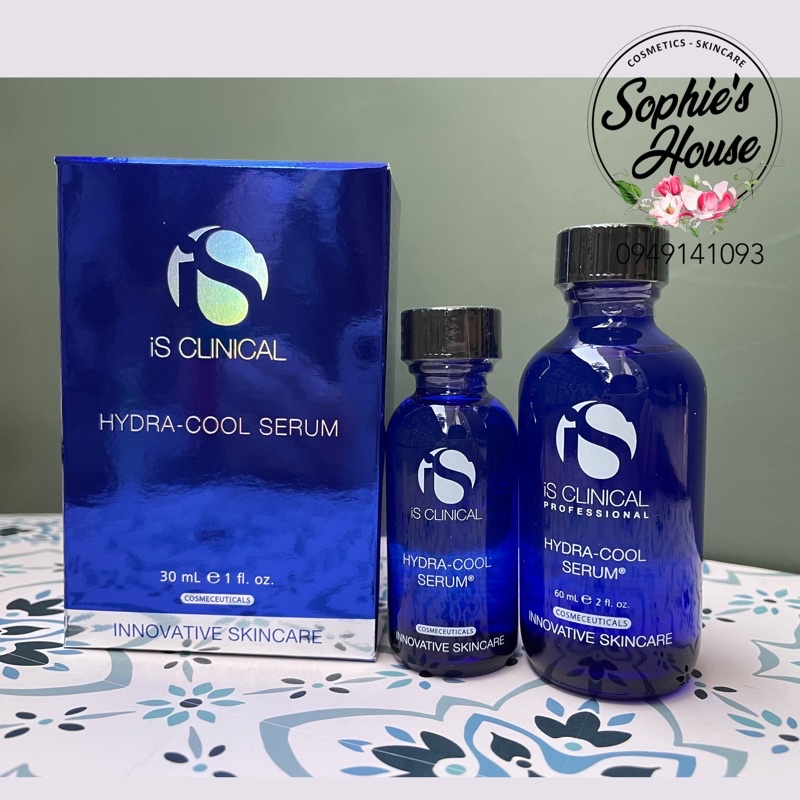 [Mã 151FMCGSALE giảm 8% đơn 500K] [30ml / 60ml] Serum phục hồi da iS Clinical Hydra Cool Serum