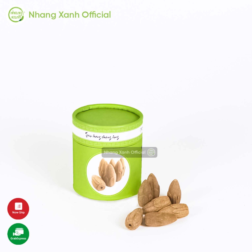 [100% Tự Nhiên] Trầm Nụ Búp Sen - Hộp khoảng 25 viên - Giúp Xông nhà, thanh lọc không khí - Chuyên dùng cho thác khói