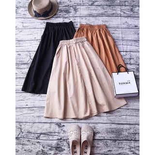 CHÂN VÁY THÔ DÁNG XÒE BASIC