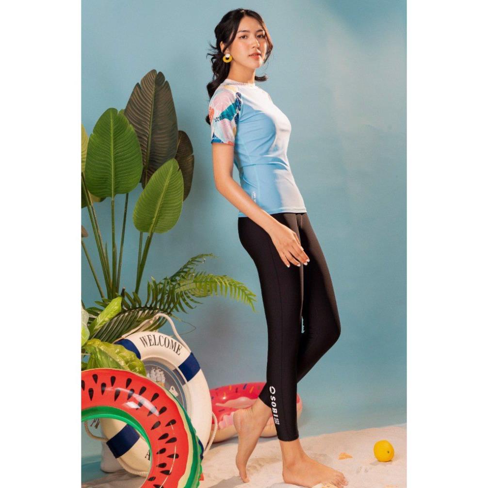Áo Bơi Nữ Tay Ngắn - Short Sleeve Ice Tropical new | BigBuy360 - bigbuy360.vn