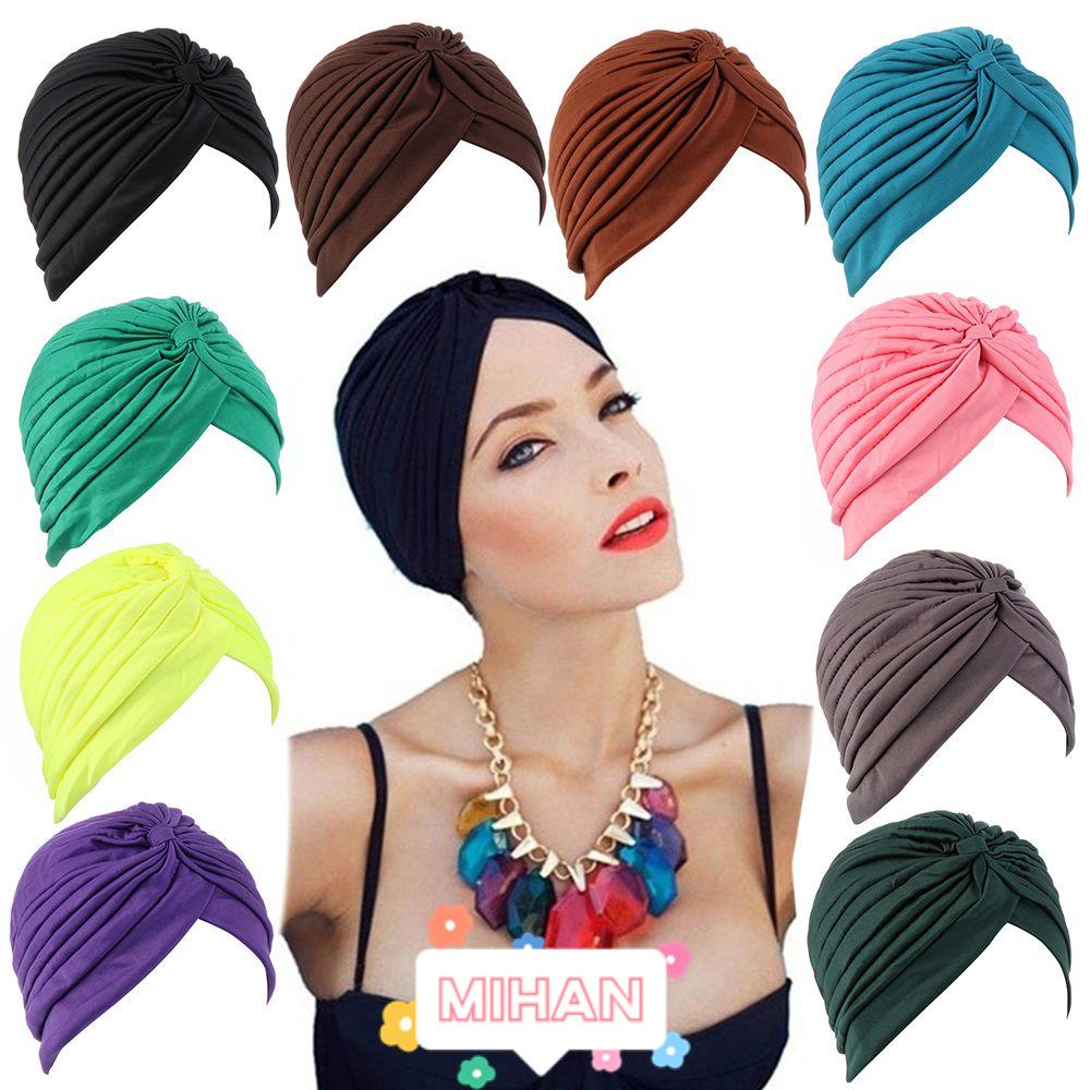 Khăn Turban Quấn Đầu Co Giãn Chống Rụng Tóc MIHAN1