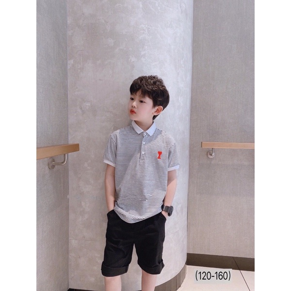 Áo polo bé trai cho bé 4/5 đến 12/13 y hàng QCcc chuẩn đẹp