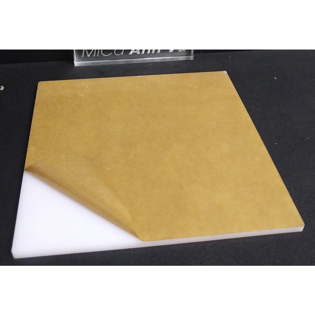 Bộ 3 tấm mica trắng sữa dày 2mm, 3mm hoặc 5mm kích thước 20x30cm