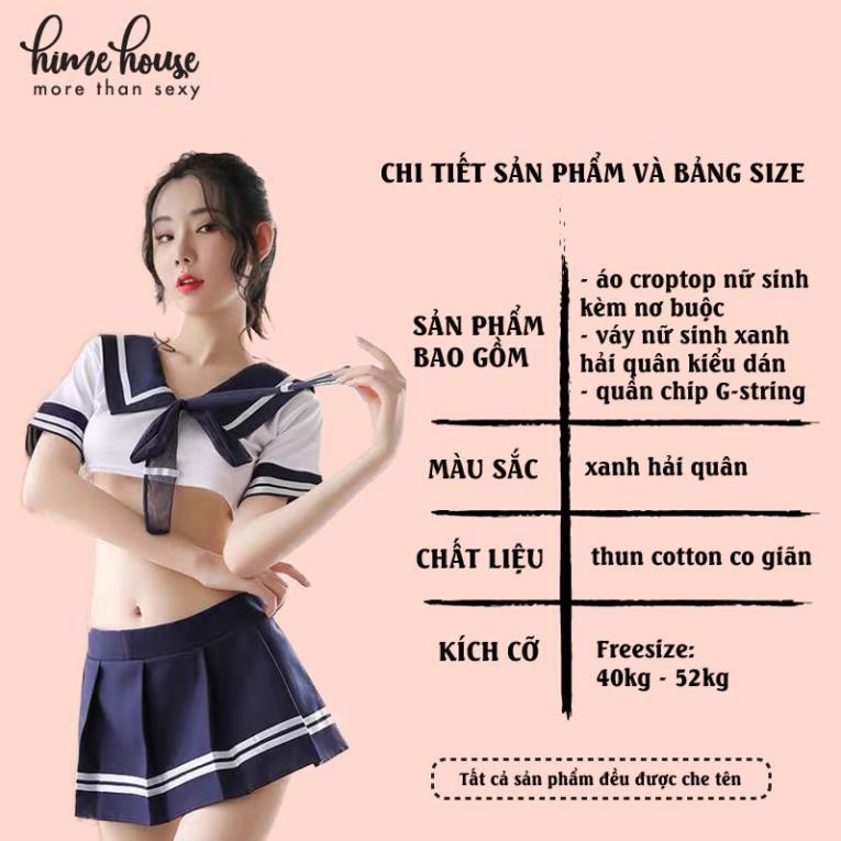 Đồ ngủ sexy cosplay nữ sinh Nhật Bản quyến rũ New | BigBuy360 - bigbuy360.vn