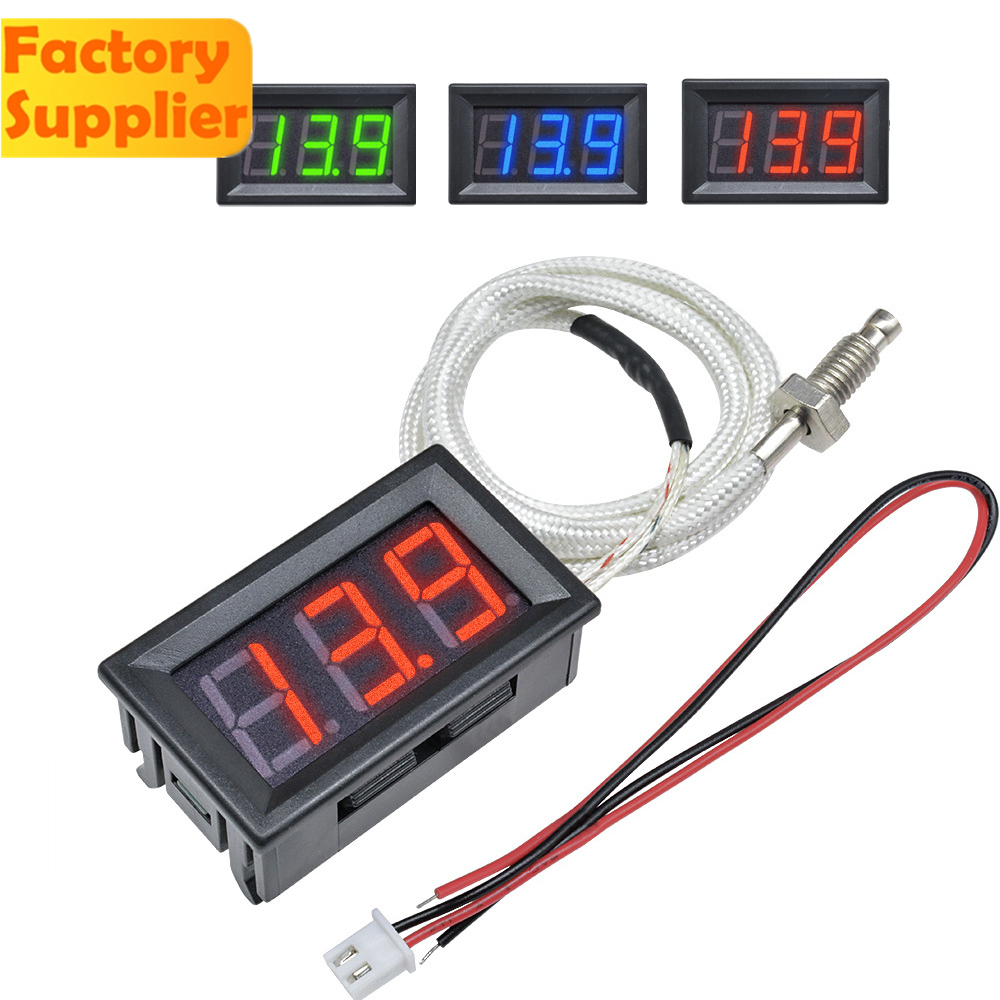Đồng hồ đo nhiệt độ kỹ thuật số công nghiệp XH-B 310 DC với cảm biến cặp nhiệt điện loại K