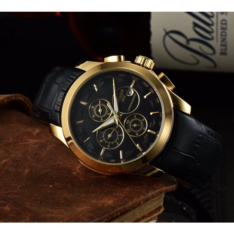 Đồng Hồ Nam Tissot Dây Da Chạy Cơ Tự Động Bh 2 Năm