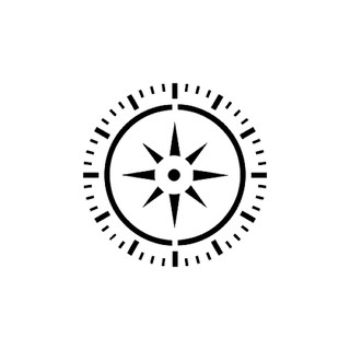 Khuôn hình xăm Tròn compassio