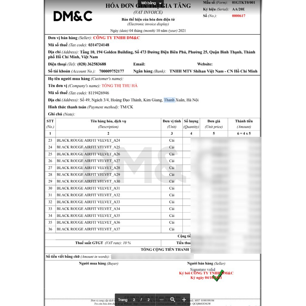 Son kem Black Rouge Air Fit Velvet Tint Version  HOT TREND