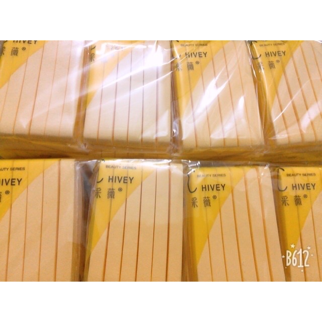 Bông nở Chivey gói 12 miếng bọt biển rửa mặt | BigBuy360 - bigbuy360.vn