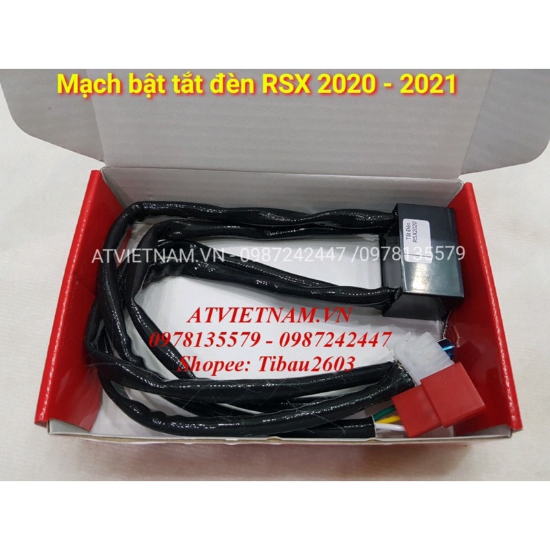 Mạch bật tắt đèn chính Wave RSX 2020
