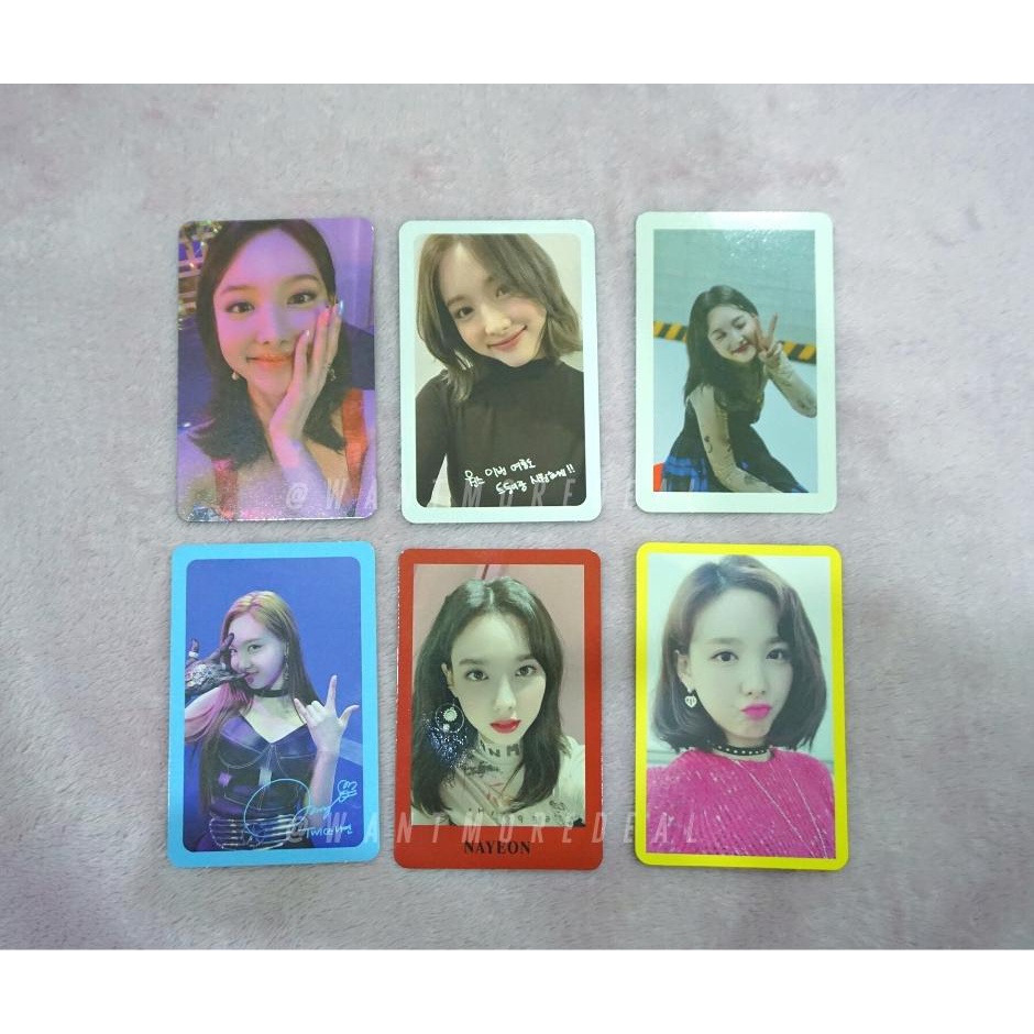 OFF - TWICE Photocard  - Chính hãng - Nayeon