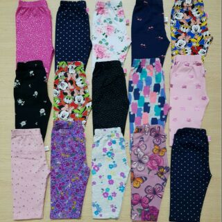 Combo 2 quần legging lửng bg gap
