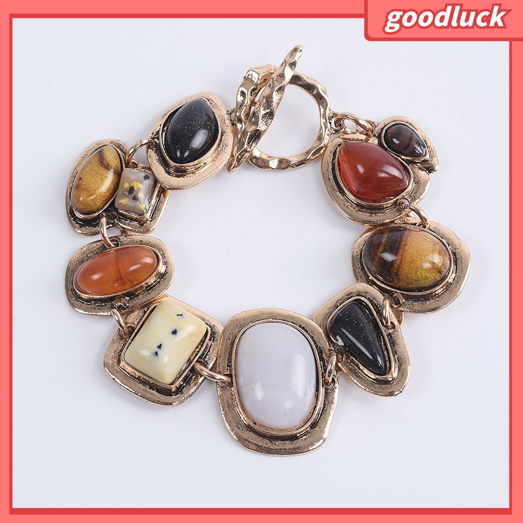 Goodluck| Vòng Đeo Tay Bằng Hợp Kim Thiết Kế Độc Đáo Thời Trang Cho Nữ