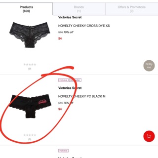 Quần lót victoria secret gom sale