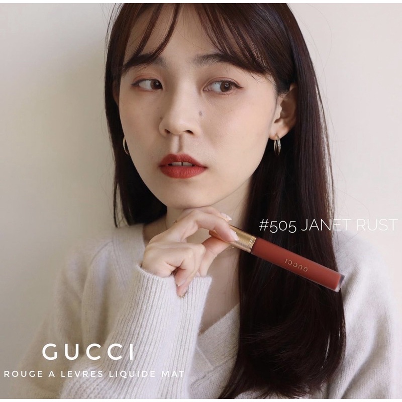 Son kem lì Gucci Rouge à Lèvres Liquide Mat Lipstick màu 505 -208-311- 203-25-521