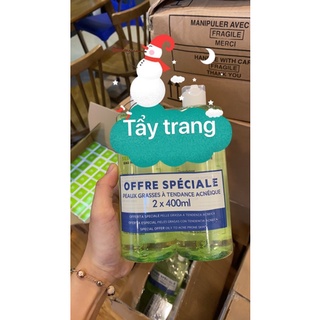 Tẩy trang dành cho da mụn,da dầu,da nhạy cảm 400ml