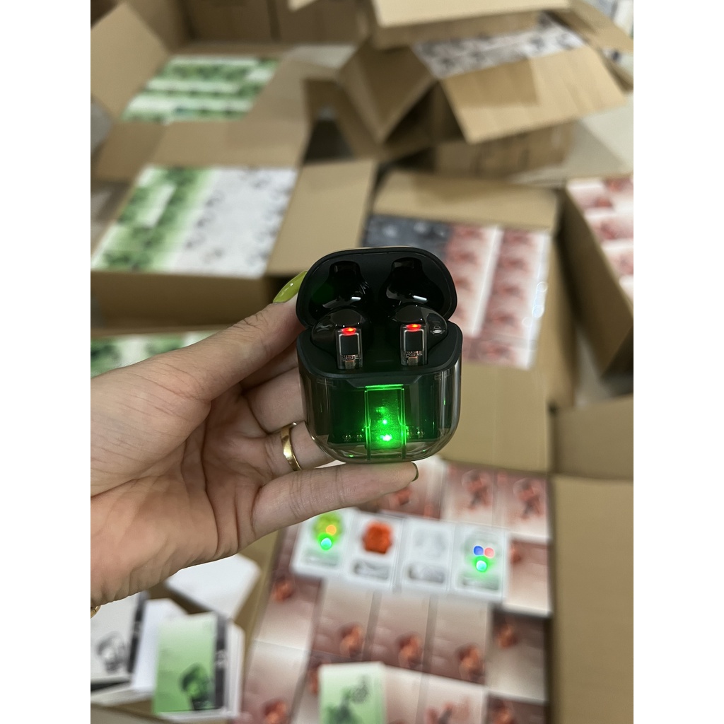 Tai nghe bluetooth không dây YX06 bản 5.1 mới nhất âm thanh trong bass tốt pin khoẻ Bảo hành 3 tháng đổi mới
