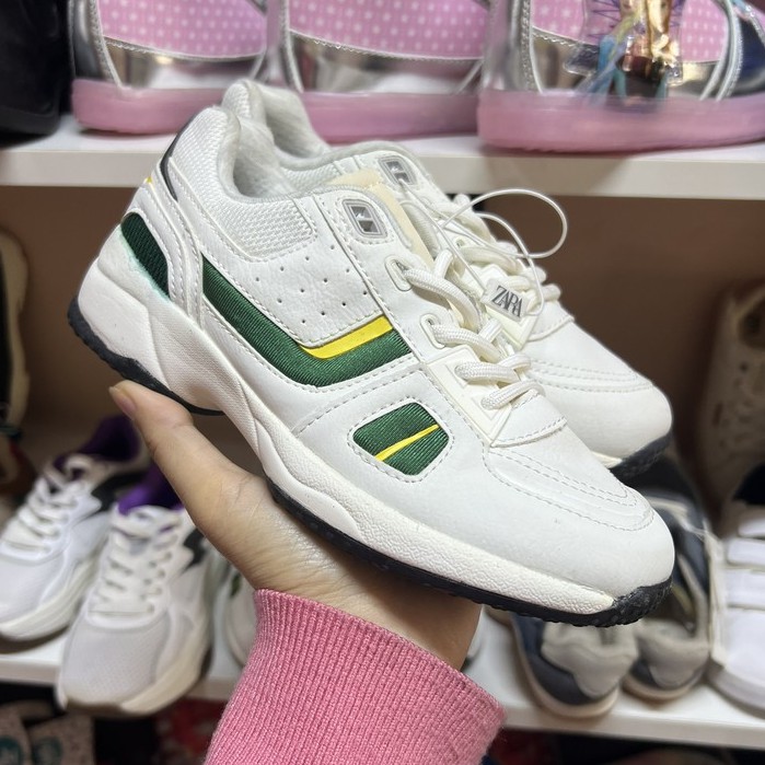 Giày sneaker Z. R trắng phối xanh