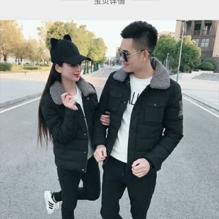 Áo khoác phao đôi hàng quảng châu cao cấp New