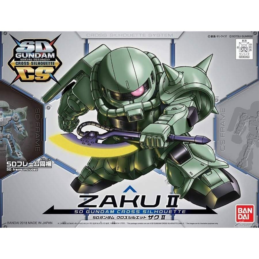 Mô hình SDCS ZAKU II BANDAI