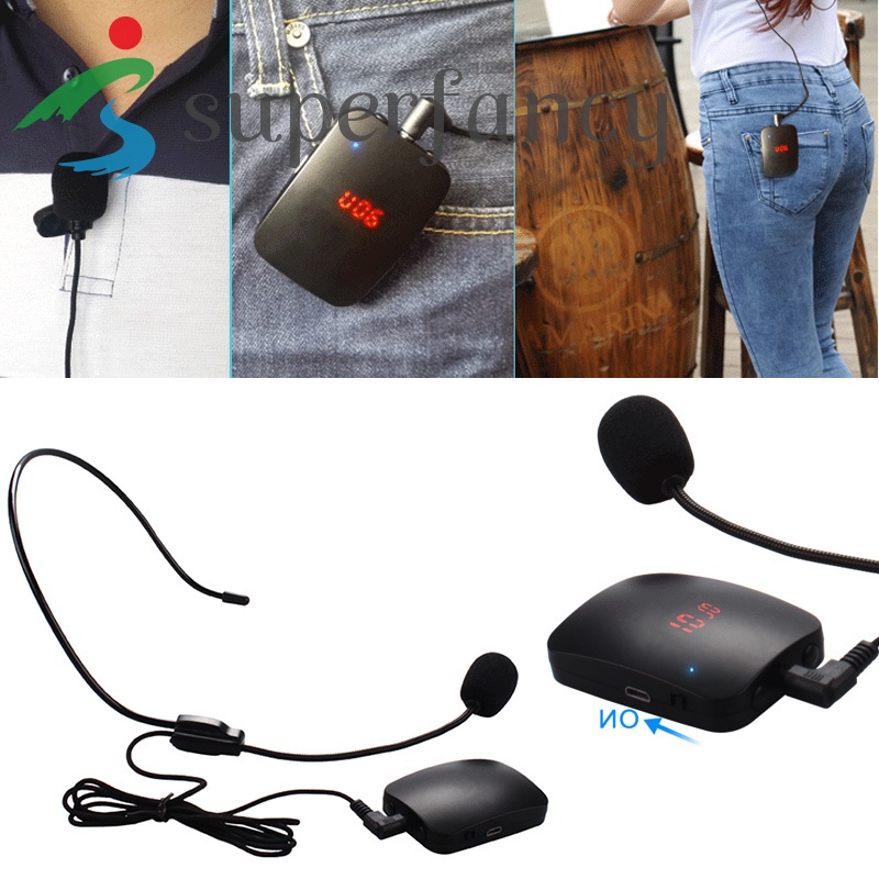 Micro không dây có mic cài áo cho giáo viên