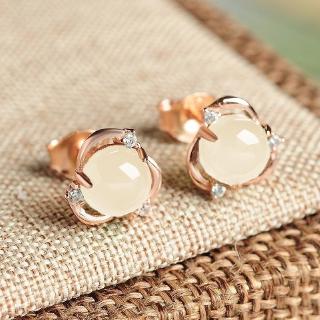 Round Shape Female Earrings Earrings Design Unique