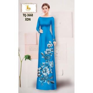 Vải Áo Dài Tằm Ý/ Lụa Nhật Hoa Đơn Sắc