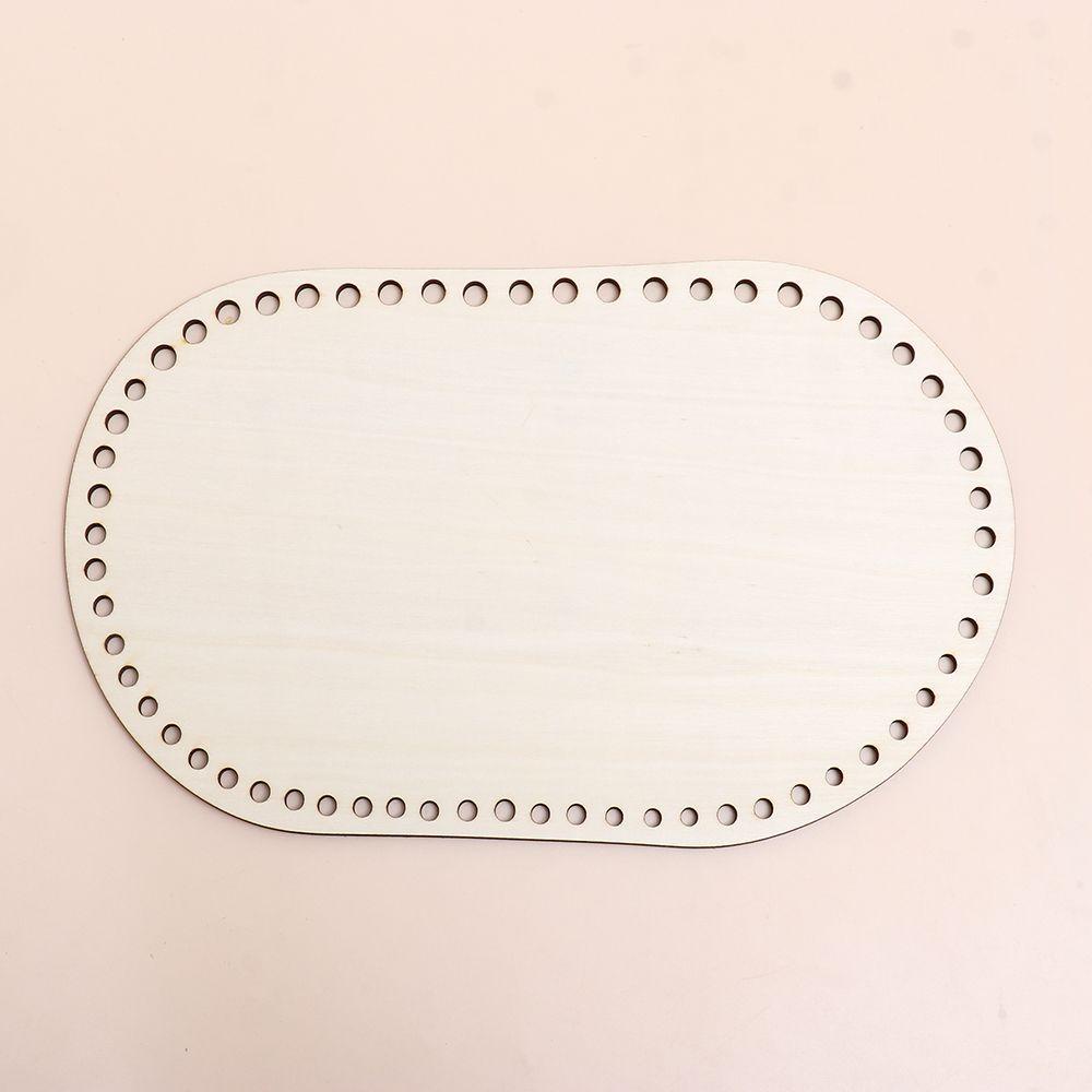 Bộ 2 Rổ Gỗ Tự Nhiên Hình Tròn Dùng Đựng Chỉ Thêu Tiện Dụng