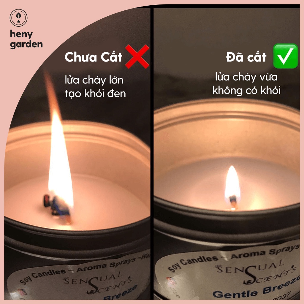 Kéo cắt bấc nến heny garden - ảnh sản phẩm 4