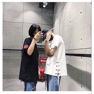 Áo tay lỡ unisex nam-nữ