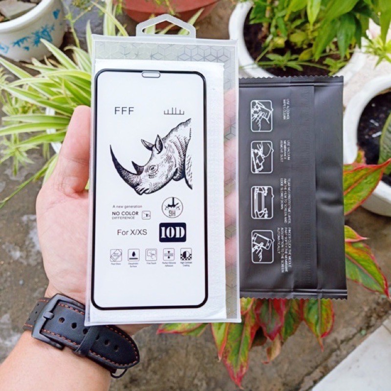 Kính full màn 10D Tê Giác siêu cứng Iphone 6 Plus/7 Plus/X/Xr/Xs Max/11/11 Pro/11 Pro Max bền đẹp